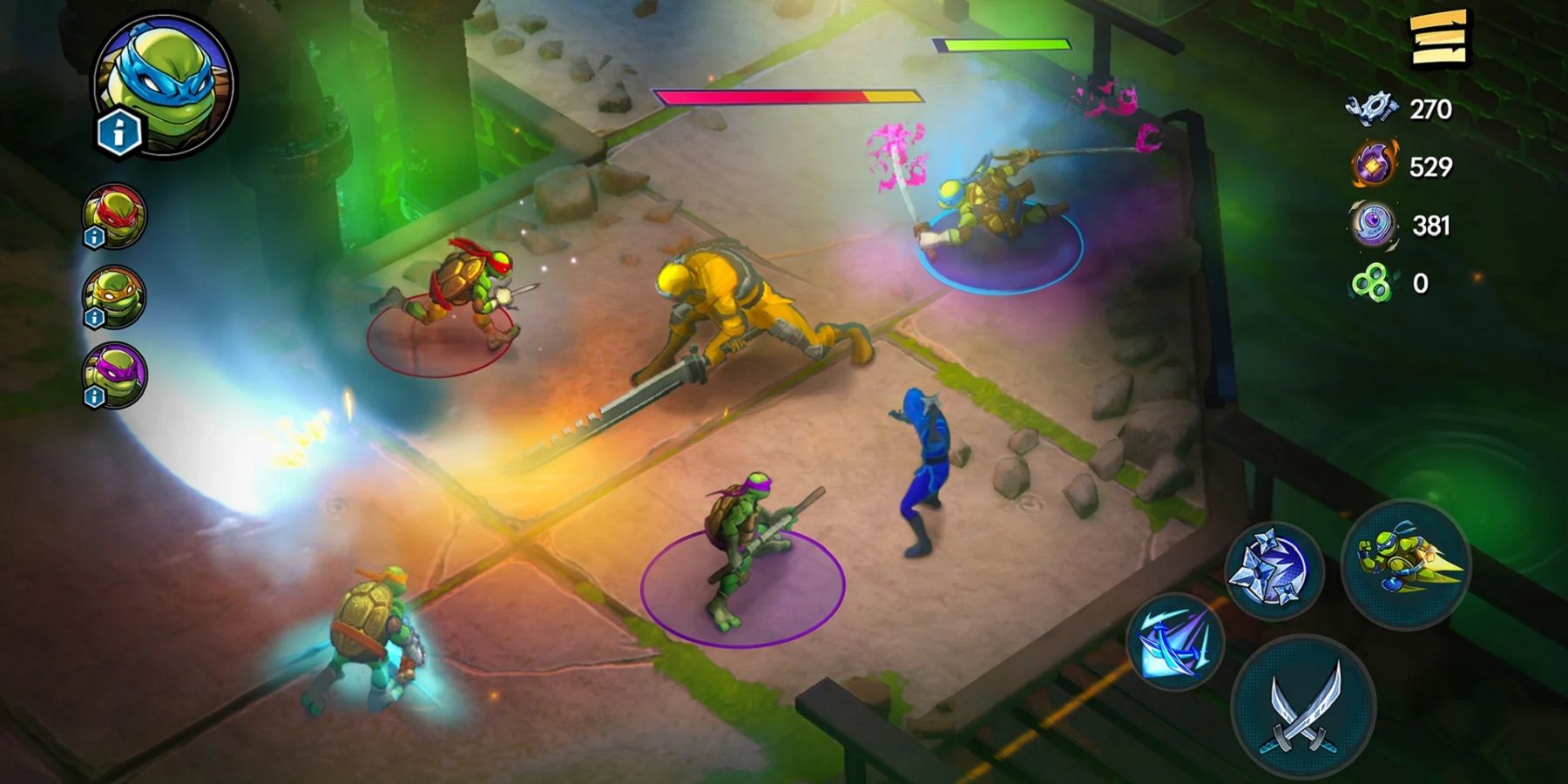 tmnt splintered fate gameplay