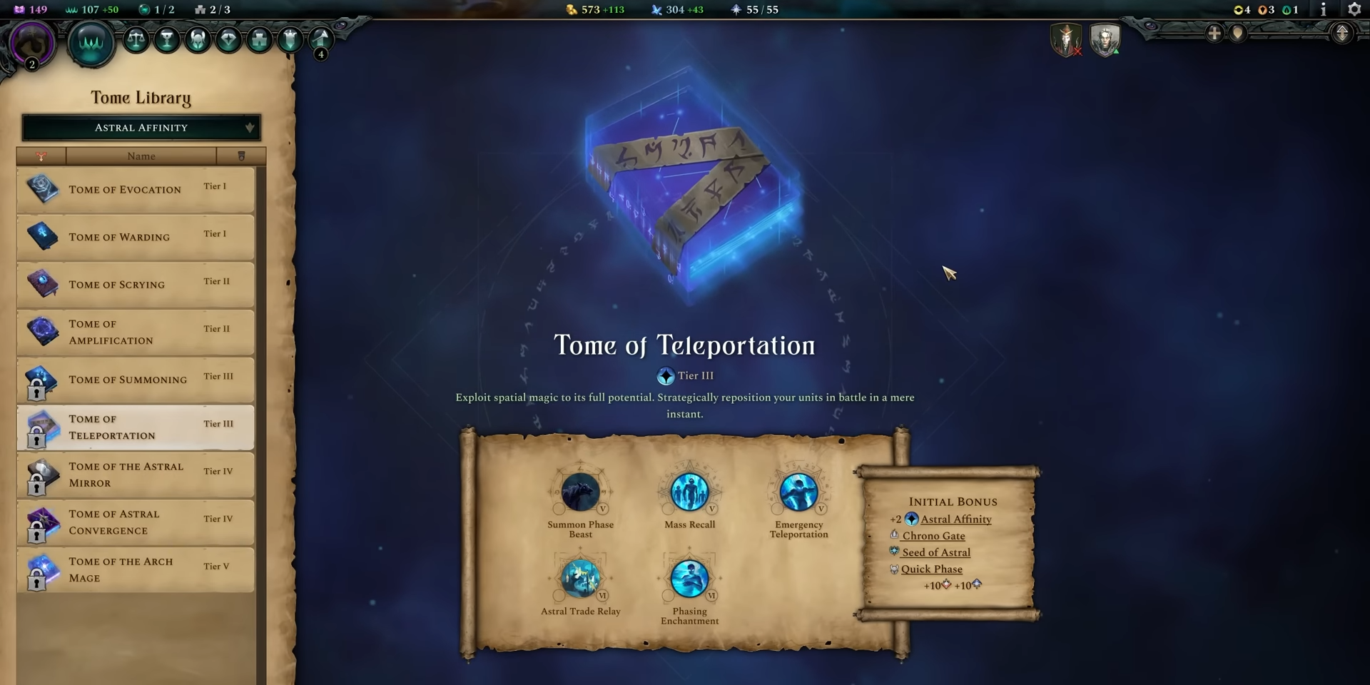 Age Of Wonders 4 Tome Of Teleportation