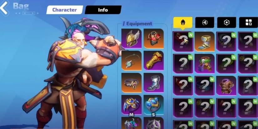 torchlight infinite character and items