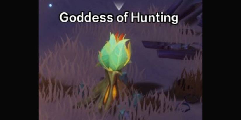 torchlight infinite goddess of hunting statue