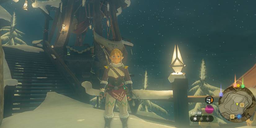 totk botw snowquill armor set