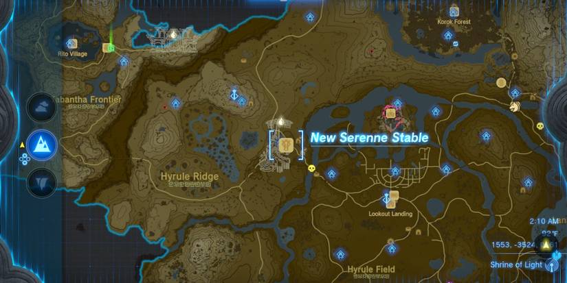 TotK-New-Serenne-Stable-Map