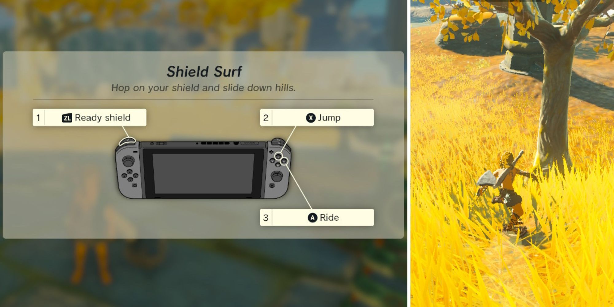 How to Shield Surf in Zelda Tears of the Kingdom