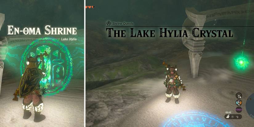 totk tears of the kingdom en oma shrine location in cave