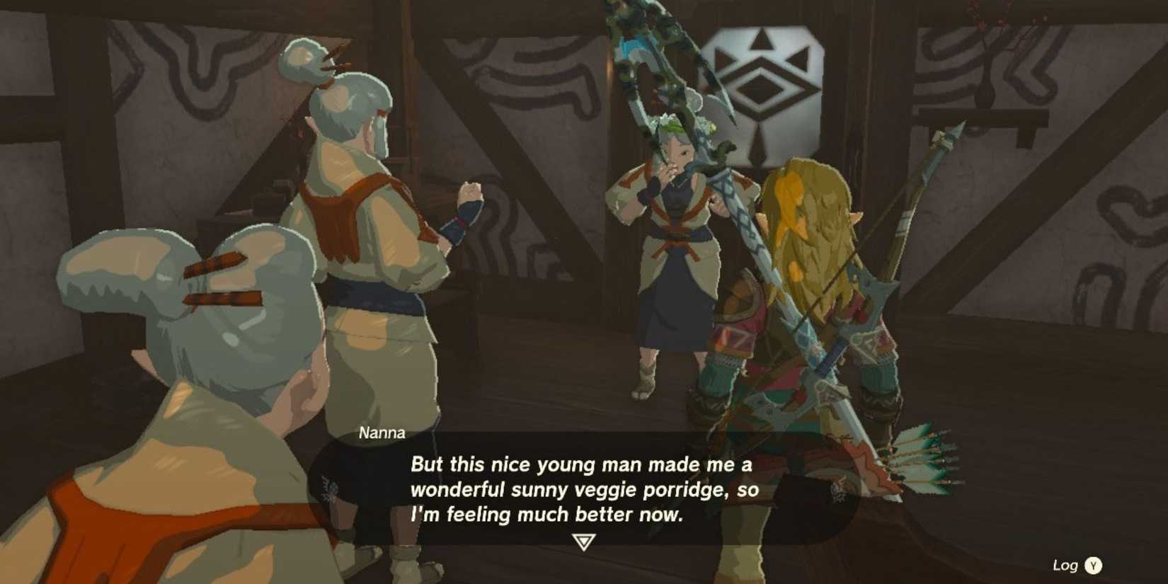 totk tears of the kingdom gloom borne illness giving