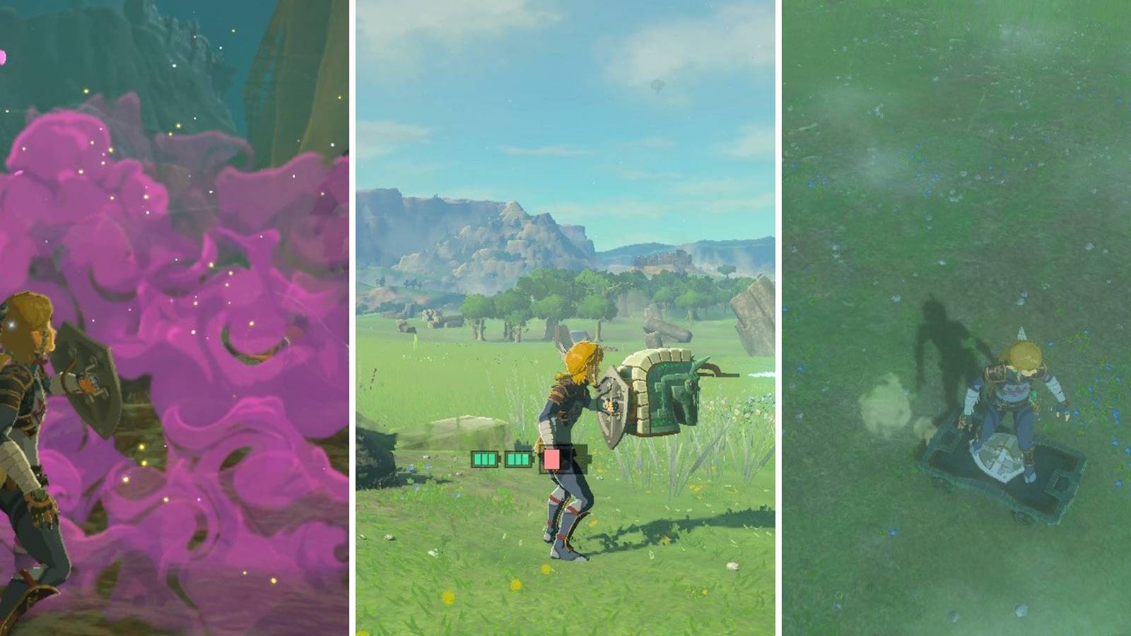 totk tears of the kingdom shield feature