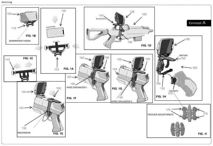 Toy gun patent 2