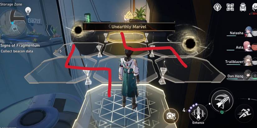 unearthly marvel signs of fragmentum solution honkai star rail