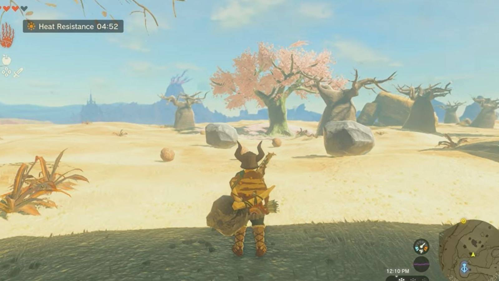 cherry blossom tree in totk