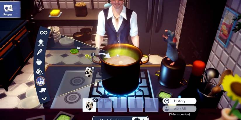 making pastry cream and fruits disney dreamlight valley