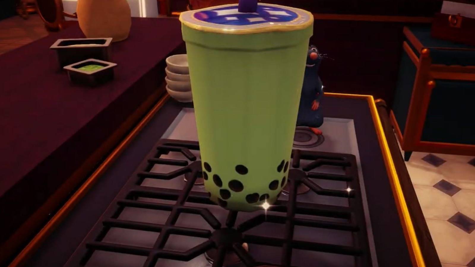 mint boba tea dreamlight valley