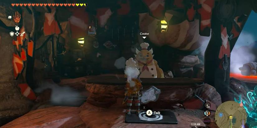 link talking to cooke totk