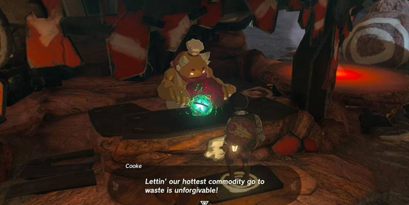 link at bedrock bistro totk