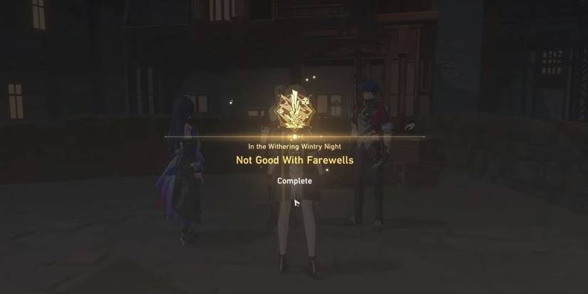 how to complete not good with farewells