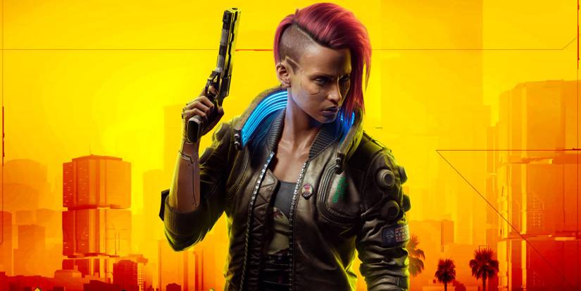 V staring to the right