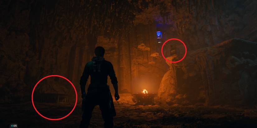 Cal faces Vashtan Wolfe's door in Star Wars Jedi: Survivor