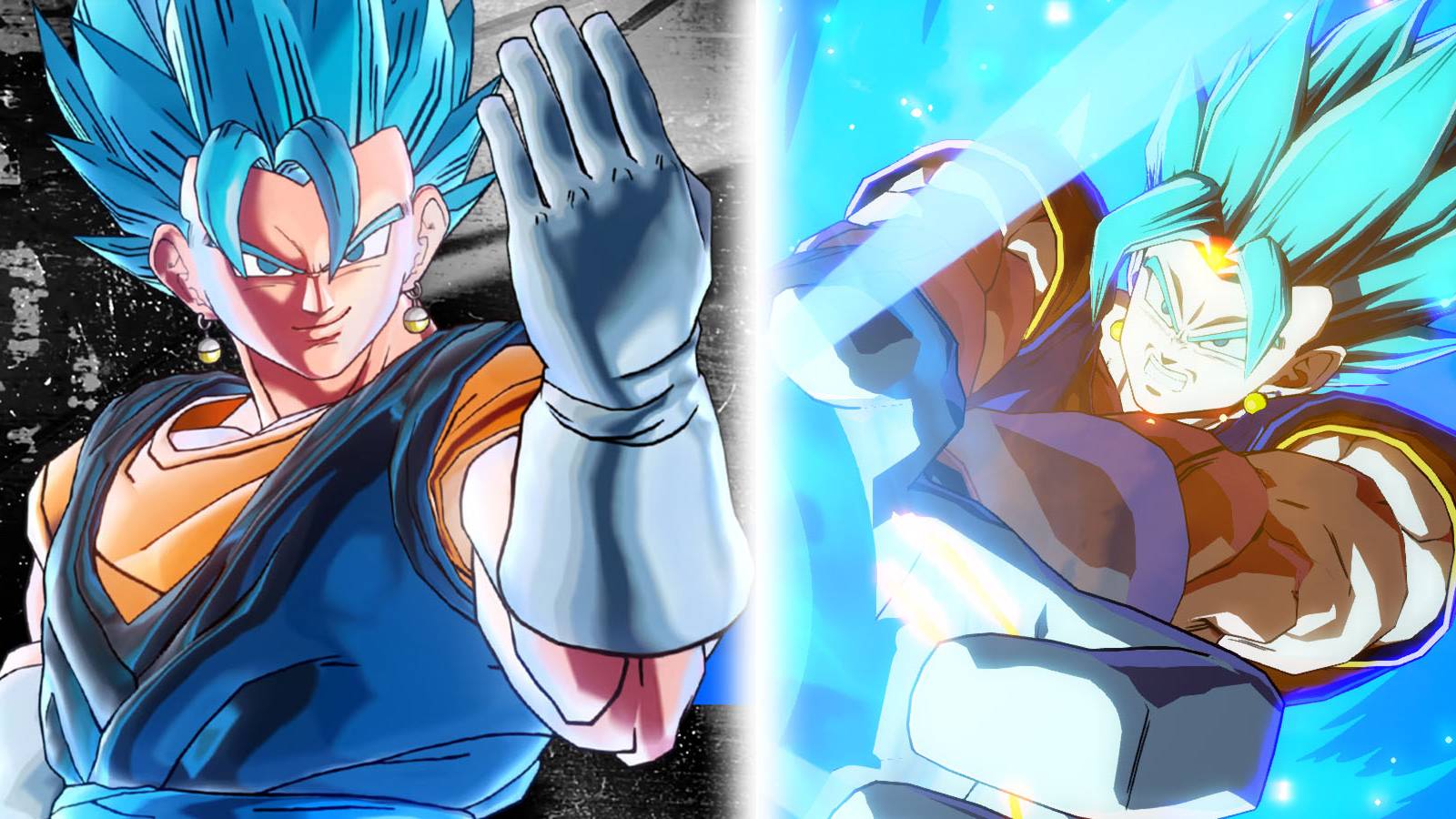 Vegito Blue Dragon Ball FighterZ and Xenoverse 2