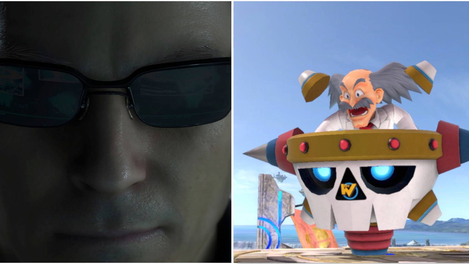 Wesker in the Resident Evil 4 remake and Dr. Wily from Mega Man
