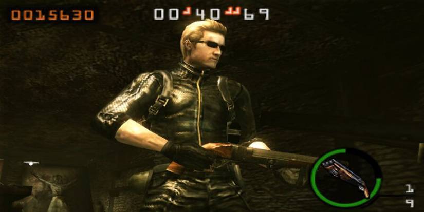 wesker the mercenaries