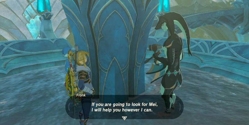 Wife Washed Away quest in Breath of the Wild