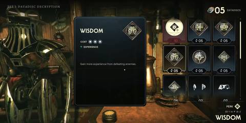 Wisdom Perk at Zee's Shop in Star Wars Jedi: Survivor