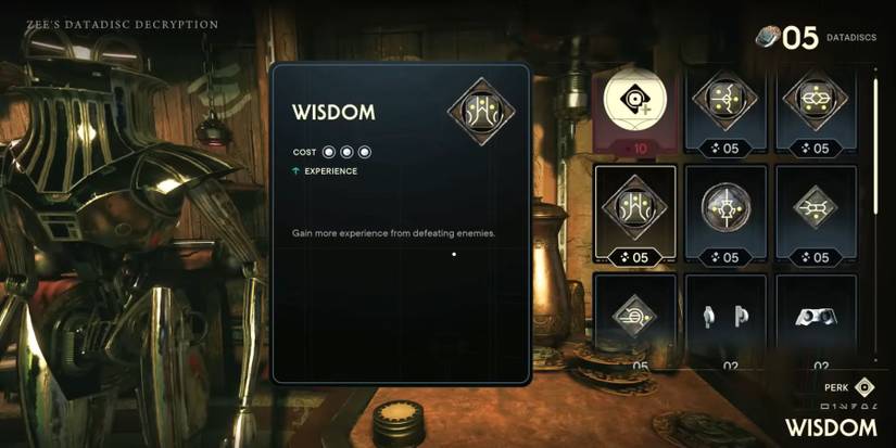 image showing the best perk for xp farming in star wars jedi survivor.