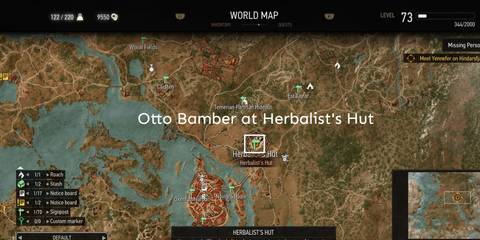 Witcher-3-Herbalists-Hut-Map
