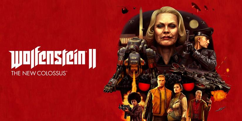 Wolfenstein 2 Cover Art