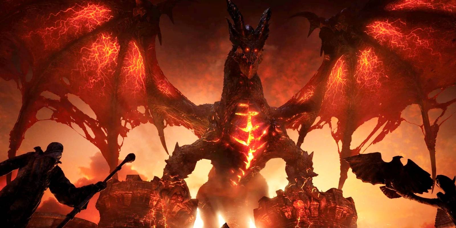 World of Warcraft Cataclysm Trailer Deathwing Stormwind