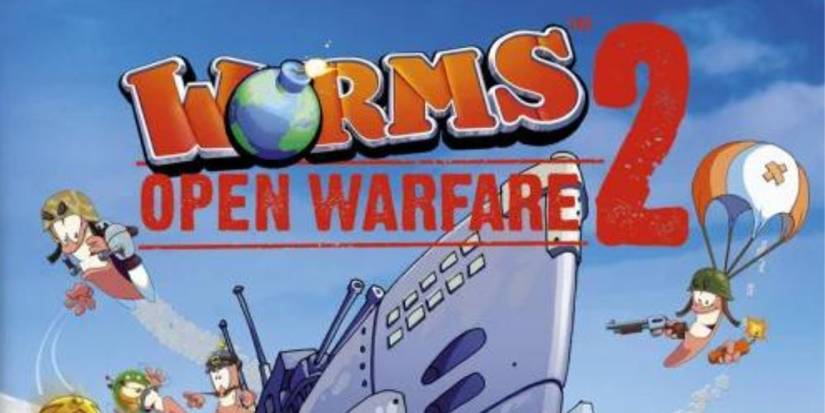 The cover image for Worms: Open Warfare 2