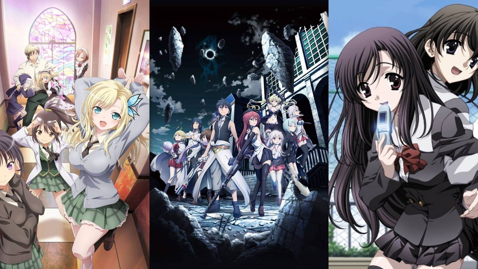 Hangai, Trinity Seven, & School Days