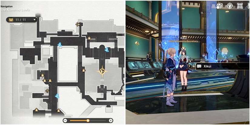 xianzhou loufu basic treasure hidden quest in honkai star rail