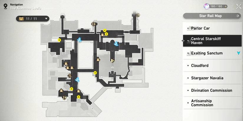 xianzhou loufu delivery boxes location in honkai star rail