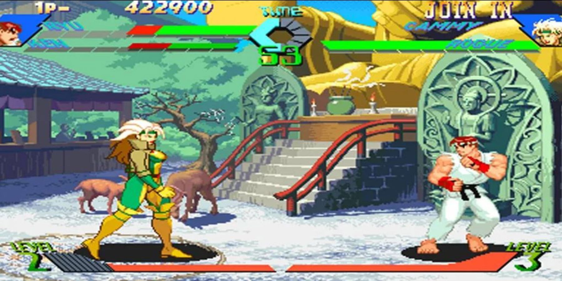 Rogue versus Ryu