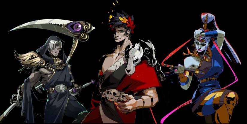 zagreus thanatos and megaera from hades