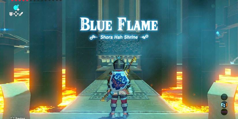 Zelda Breath of the Wild Shora Hah shrine beginning title