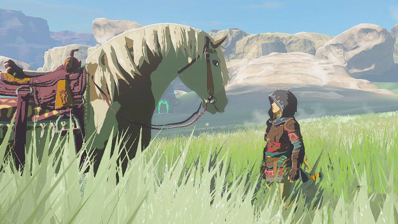 zelda tears kingdom horses pony