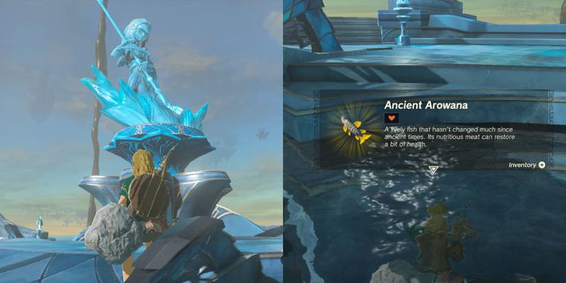 Zelda Tears of the Kingdom Mipha's Statue