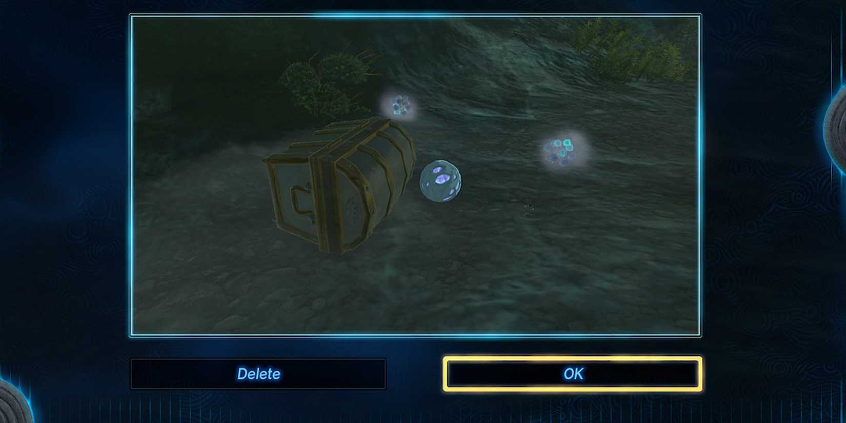 Zelda Tears of the Kingdom - Chest From Ice Like In Ancient Zora Waterworks