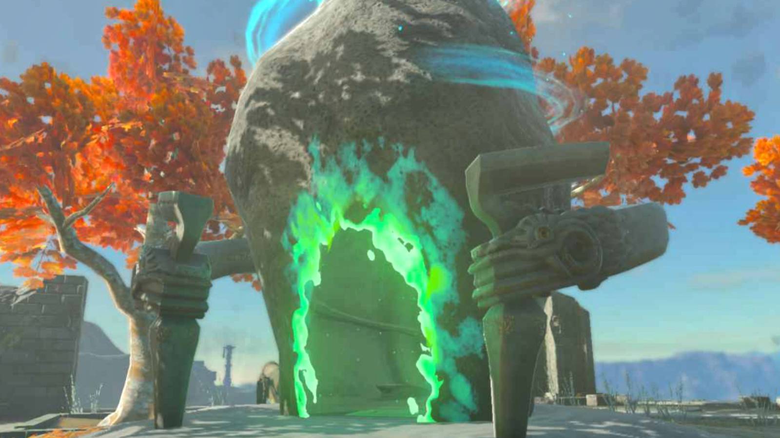 Zelda Tears of the Kingdom Domizuin Shrine Walkthrough entrance