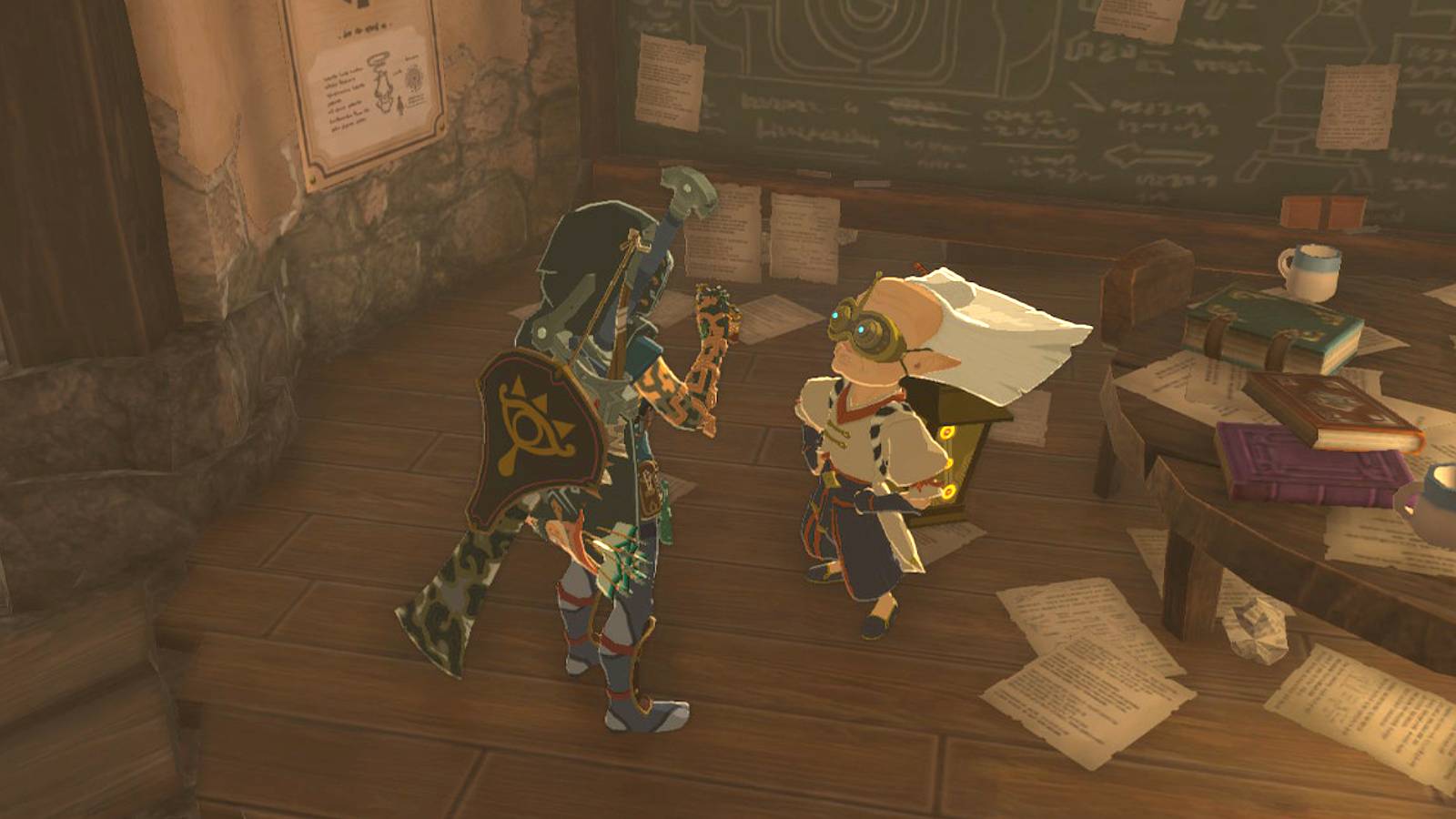 Zelda Tears of the Kingdom Hateno Village Research Lab Ancient Tech Lab Location Robbie Purah Pad