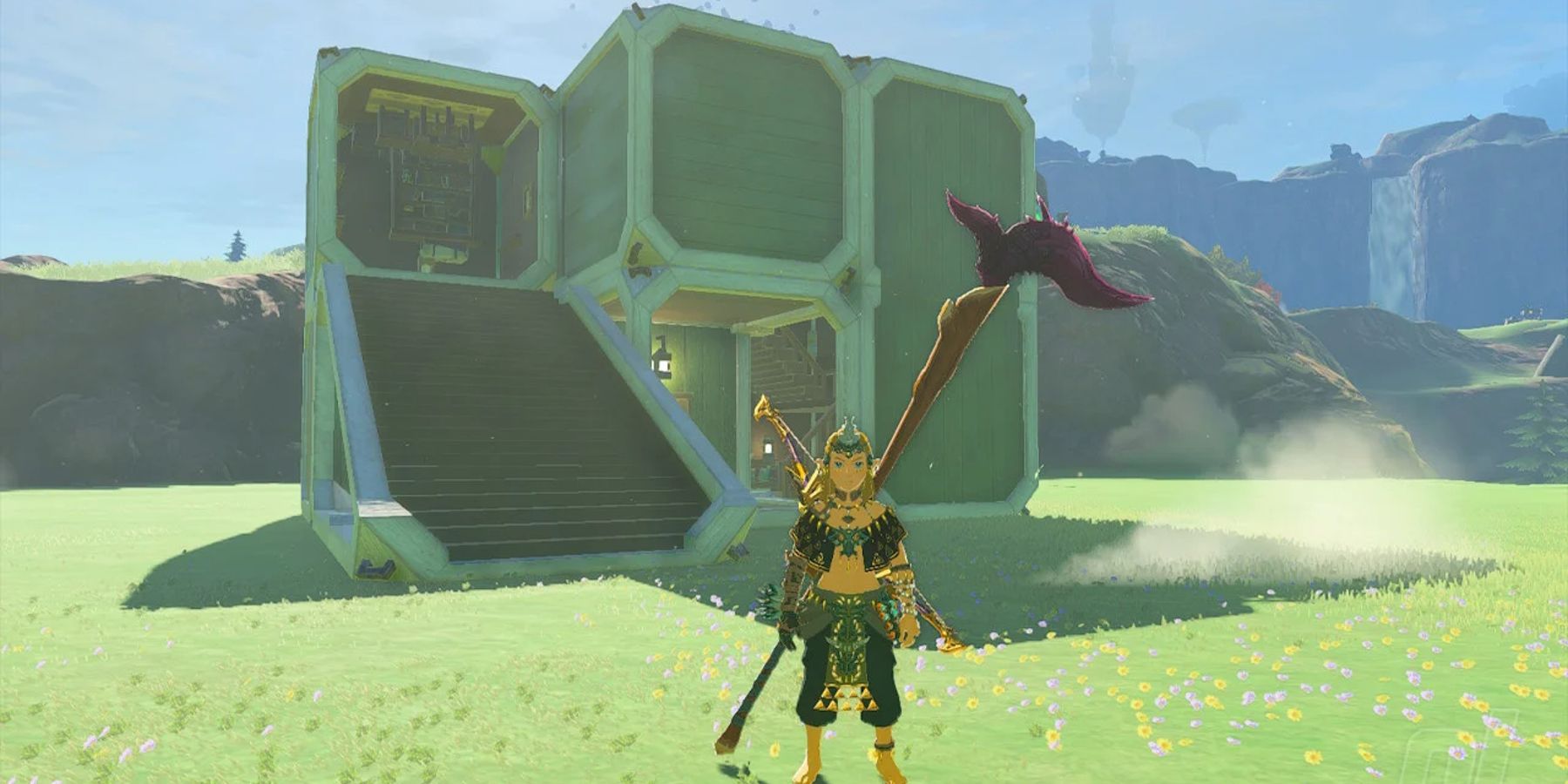 Zelda tears of kingdom house building