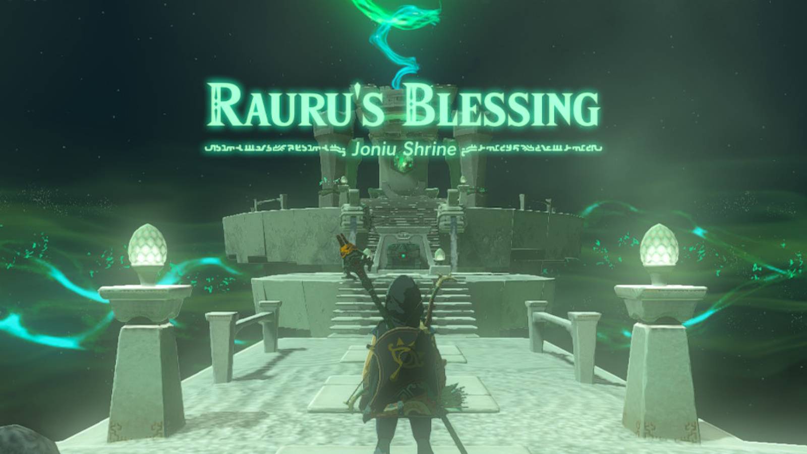 Zelda Tears of the Kingdom Joniu Shrine Walkthrough Raurus Blessing Ralis Channel Crystal