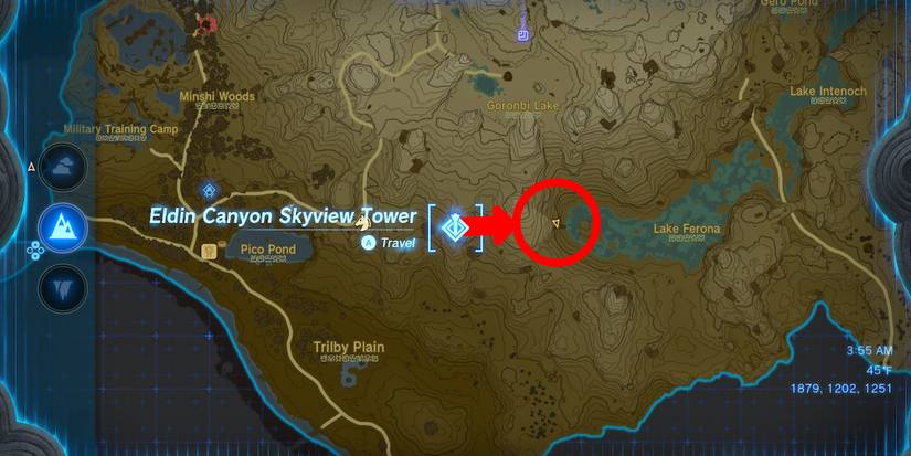 Zelda Tears of the Kingdom Kadaunar Shrine Walkthrough Guide Location Sky Island Eldin Skyview Tower