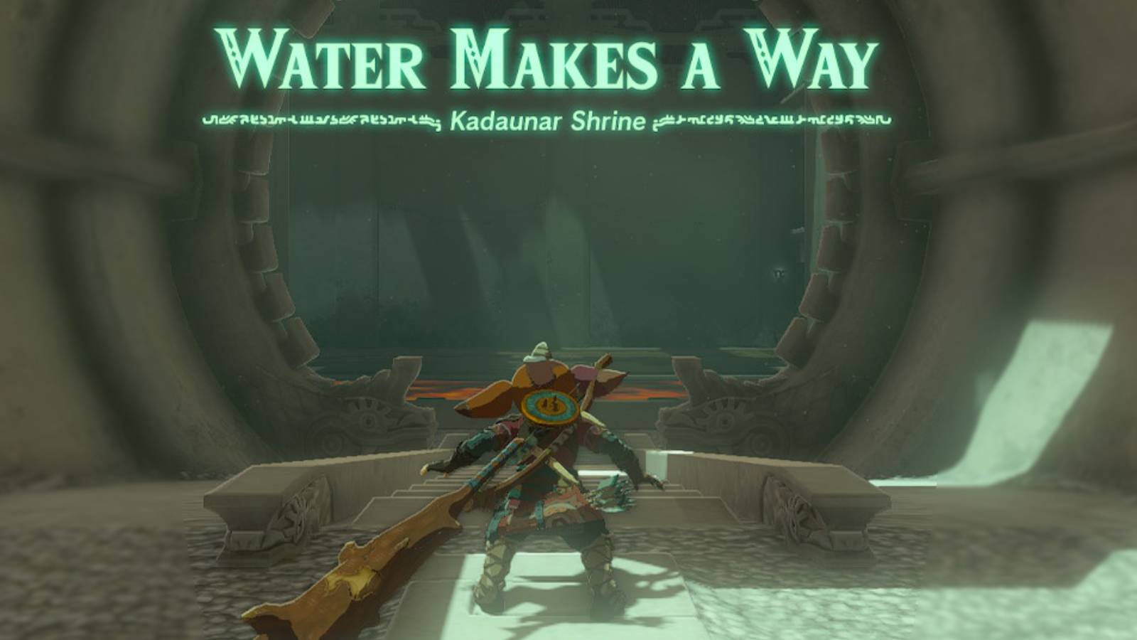 Zelda Tears of the Kingdom Kadaunar Shrine Walkthrough Guide Water Finds A Way