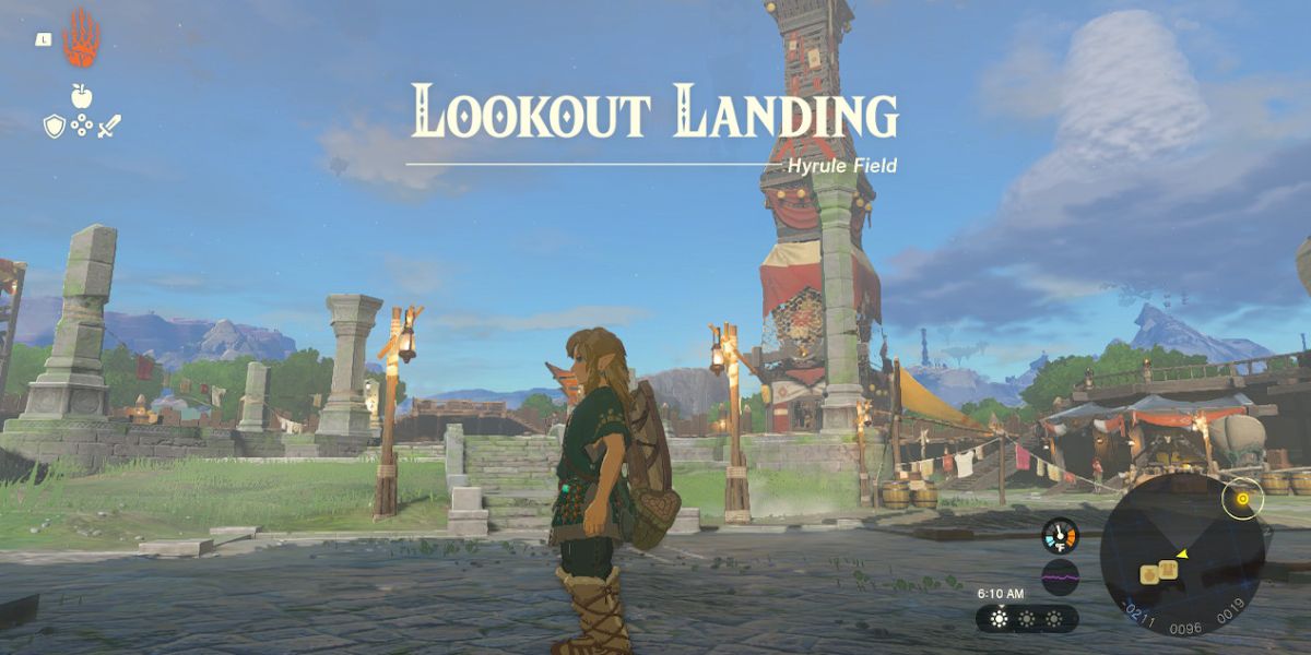 Zelda Tears of the Kingdom Lookout Landing Early Location Purah Robbie