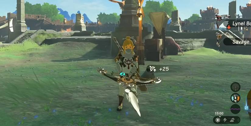 Zelda Tears of the Kingdom - Putting A Diamond On An Arrow To Use The Duplication Glitch
