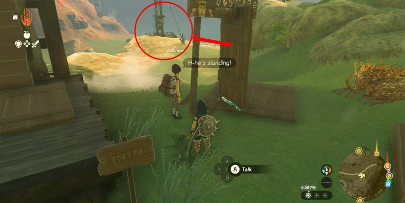 Zelda Tears of the Kingdom Rito Training Minigame Walkthrough Location