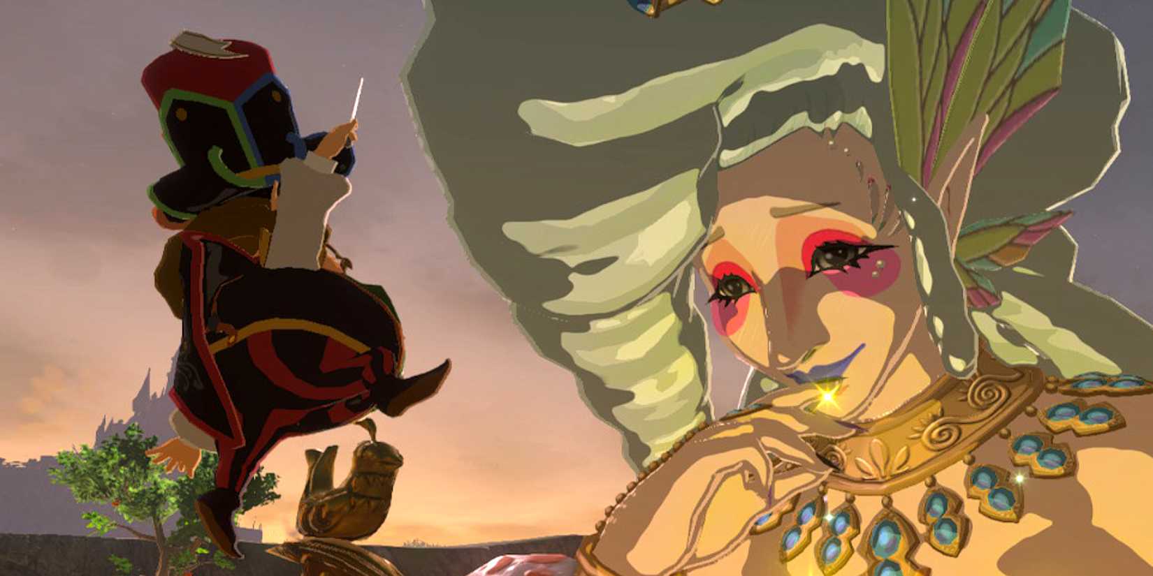 Zelda Tears of the Kingdom Serenade to a Great Fairy Quest Walkthrough Woodland Stable Trotters