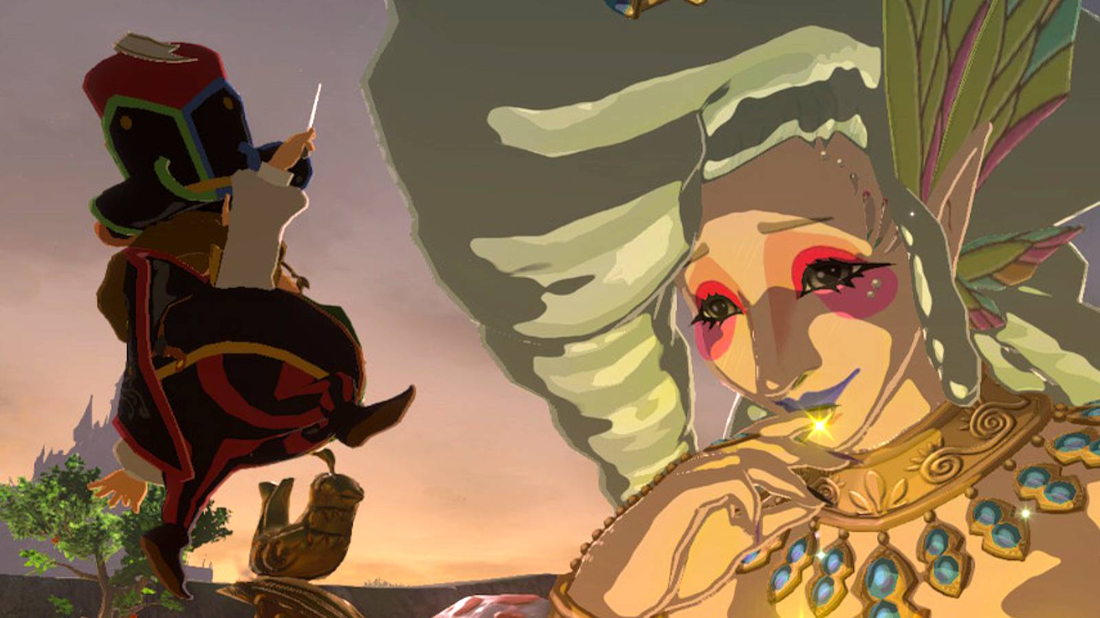 Zelda Tears of the Kingdom Serenade to a Great Fairy Quest Walkthrough Woodland Stable Trotters